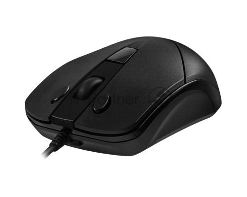 Мышь проводная SVEN RX-100 черный, 4000 dpi, USB, кнопки - 6
