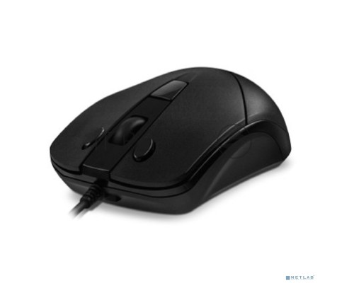 Мышь проводная SVEN RX-100 черный, 4000 dpi, USB, кнопки - 6