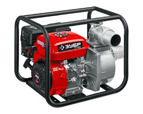 [Бензоинструмент] Мотопомпа Зубр МП-1000 1000л/мин для гряз.воды