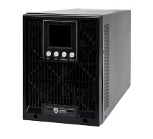 ИБП Сайбер Электро ЭКСПЕРТ-II-1000 {Онлайн, напольный, 1000ВА/900Вт USB/RS-232/SNMPslot (2 EURO + 1 IEC С13) (12В /7Ач. х 2)}