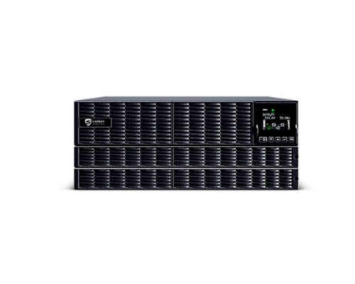 [ИБП] ИБП Сайбер Электро ЭКСПЕРТ-II-6000Р {Онлайн, Стойка/На пол, 6000ВА/6000Вт USB/RS-232/SNMP Slot/EPO/Relay/ByPass, 4х С13/ 4х C19/ 1х Клеммная колодка, (12В /7Ач. х 16) 4U}