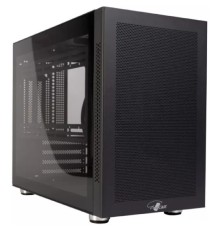 Eurocase 00-01064257 Корпус Midtower mATX MI05 черный без БП закаленное стекло USB 3.0