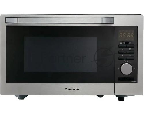 Микроволновая печь Panasonic NN-C69MSZPE нержавеющая сталь/черный 30л 1000Вт поворотный механизм, кнопки