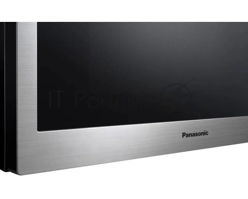 Микроволновая печь Panasonic NN-C69MSZPE нержавеющая сталь/черный 30л 1000Вт поворотный механизм, кнопки