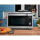 Микроволновая печь Panasonic NN-C69MSZPE нержавеющая сталь/черный 30л 1000Вт поворотный механизм, кнопки