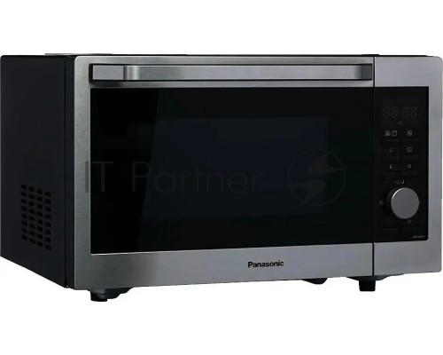 Микроволновая печь Panasonic NN-C69MSZPE нержавеющая сталь/черный 30л 1000Вт поворотный механизм, кнопки