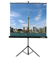 Экран на треноге Lumien 220x220см Eco View LEV-100109 1:1 напольный рулонный