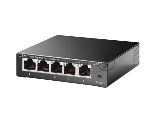 Настольный коммутатор TP-Link TL-SG105S 5-портовый 10/100/1000 Мбит/с