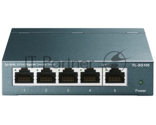 Настольный коммутатор TP-Link TL-SG105S 5-портовый 10/100/1000 Мбит/с
