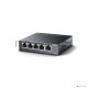 Настольный коммутатор TP-Link TL-SG105S 5-портовый 10/100/1000 Мбит/с