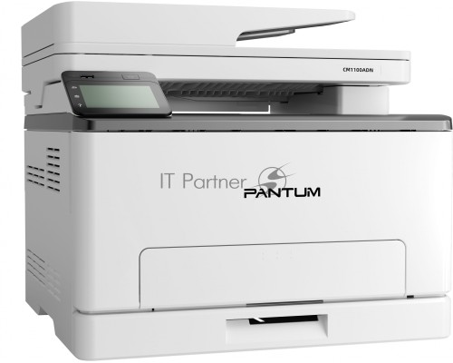 МФУ лазерный Pantum CM1100ADN, A4, цветной, печ. до 18 стр/мин., скан. до 18 стр/мин., 600 x 1200 dpi (печать) 300x300dpi (скан.), USB, RJ-45