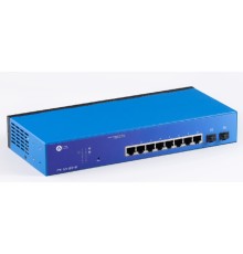 Т-КОМ ТГК-121-8/2-М/Р РЕВ.1 Управляемый L2 коммутатор с 8 портами 10/100/1000Base-T и 2 портами 1000Base-X SFP, тип – «медный», расширенный функционал