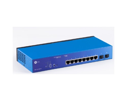 [Сетевое оборудование] Т-КОМ ТГК-121-8/2-П Управляемый L2 коммутатор с 8 портами 10/100/1000Base-T и 2 портами 1000Base-X SFP (8 портов PoE 802.3af/at, PoE-бюджет 65 Вт), тип – «POE-1»