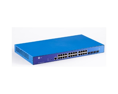 [Сетевое оборудование] Т-КОМ ТГК-125-24/4д-2П Настраиваемый коммутатор 2 уровня с 24 портами 10/100/1000Base-T и 4 портами 10GBase-X SFP+ (24 порта с поддержкой PoE 802.3af/802.3at (30 Вт), PoE-бюджет 370 Вт), тип – «POE-2»