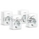 Умная розетка Mini Smart 2.4 GHz Wi-Fi Socket, 4 units, 220-240 V, Max Load 10 A, Bluetooth 4.2 (onboarding only)