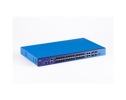 [Сетевое оборудование] Т-КОМ ТГК-363-20/8д-О/р Управляемый L3 стекируемый коммутатор с 20 портами 1000Base-X SFP, 4 комбо-портами 100/1000Base-T/SFP и 4 портами 10GBase-X SFP+, расширенное ПО, тип – «оптический»