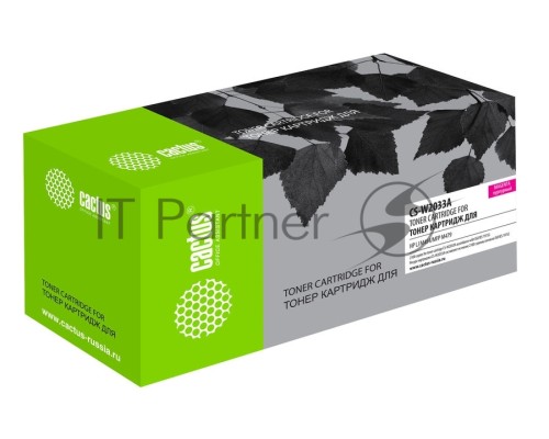 Картридж лазерный Cactus CS-W2033A пурпурный (2100стр.) для HP LJ M454/MFP M479