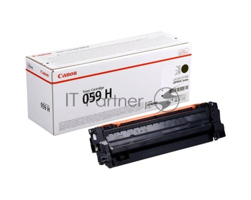 Картридж CANON 059H BK черный (увеличенной емкости 15500 стр.) для CANON LBP 852Cx