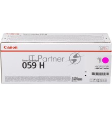 Картридж CANON 059H M пурпурный (увеличенной емкости 13500 стр.) для Canon i-SENSYS LBP852Cx