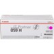 Картридж CANON 059H M пурпурный (увеличенной емкости 13500 стр.) для Canon i-SENSYS LBP852Cx