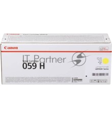 Картридж CANON 059H Y желтый (увеличенной емкости 13500 стр.) для Canon i-SENSYS LBP852Cx LBP852