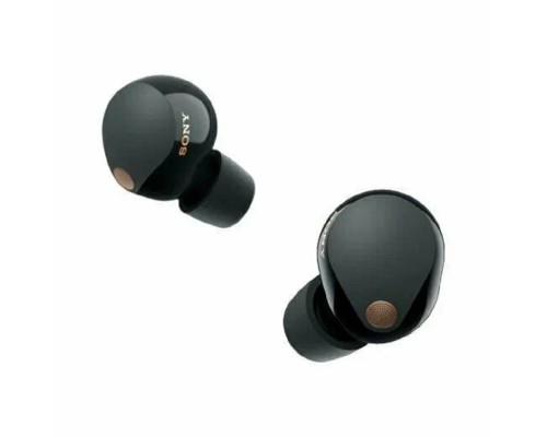 [наушники] Гарнитура вкладыши Sony WF-1000XM5 черный беспроводные bluetooth в ушной раковине (WF-1000XM5/BC)