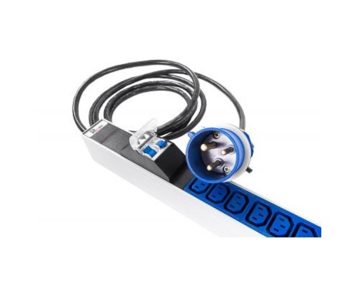 [Аксессуар] REM Верт блок розеток Rem-2MC, Linux, мониторинг, измерение, управление,  1 фаза 32A, авт, 36C13, 1820 мм, вх IEC 309, шнур 3м (R-2MC3-32-36xC13-A-MCL-1820-3-2P)