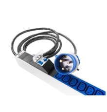 REM Верт блок розеток Rem-2MC,LINUX,мониторинг,измерение,1~32А,авт,36C13,1420мм,вх IEC309,шнур 3м