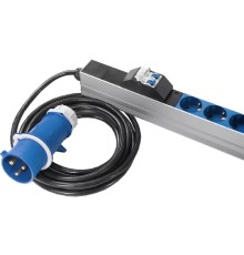 REM Верт блок розеток Rem-2MC,LINUX,мониторинг,измерение,1~32А,авт,24S,1820мм,вх IEC309,шнур 3м