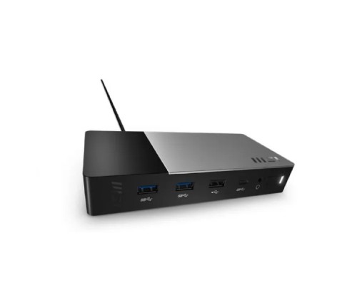 [Опция для ноутбука] MSI USB-C Docking Station Gen 2 [957-1P151E-023]  Ethernet RJ-45, USB 2.0, USB 3.1 Gen2 Type-A, USB 3.2 Gen2 Type-C