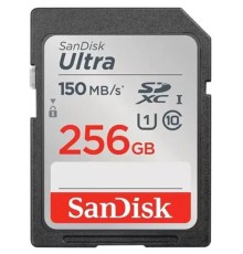 SecureDigital 256GB SanDisk SDXC Class 10 UHS-I U1 Ultra R 150MB/s <SDSDUNC-256G-GN6IN>