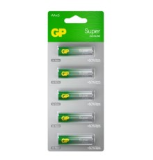 GP 15AA21-2CRSC5 60/600 Super Alkaline G-Tech (5 шт. в уп-ке)