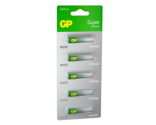 [Батарейка] GP 24AA21-2CRSC5 60/600 Super Alkaline G-Tech (5 шт. в уп-ке)