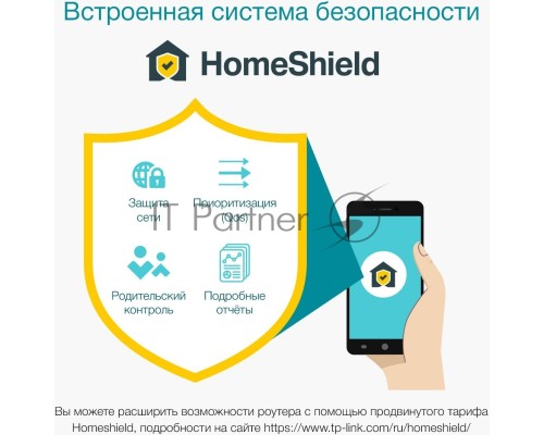 Бесшовный Mesh роутер AX3000 Whole Home Mesh Wi-Fi 6 UnitSPEED: 574 Mbps at 2.4 GHz + 2402 Mbps at 5 GHzSPEC: 2× Internal Antennas, 3× Gigabit Ports (WAN/LAN auto-sensing), 2 Streams and HE160 for 5GHzFEATURE: Deco App, Router/AP Mode, IPv6, IPTV, HomeSh