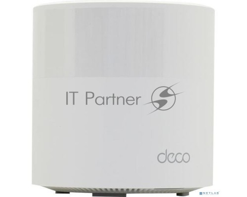 Бесшовный Mesh роутер AX3000 Whole Home Mesh Wi-Fi 6 UnitSPEED: 574 Mbps at 2.4 GHz + 2402 Mbps at 5 GHzSPEC: 2× Internal Antennas, 3× Gigabit Ports (WAN/LAN auto-sensing), 2 Streams and HE160 for 5GHzFEATURE: Deco App, Router/AP Mode, IPv6, IPTV, HomeSh