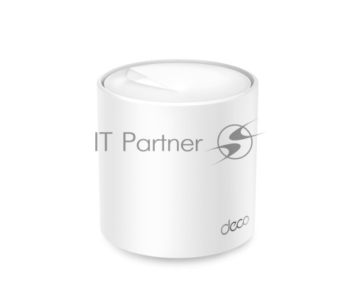 Бесшовный Mesh роутер AX3000 Whole Home Mesh Wi-Fi 6 UnitSPEED: 574 Mbps at 2.4 GHz + 2402 Mbps at 5 GHzSPEC: 2× Internal Antennas, 3× Gigabit Ports (WAN/LAN auto-sensing), 2 Streams and HE160 for 5GHzFEATURE: Deco App, Router/AP Mode, IPv6, IPTV, HomeSh