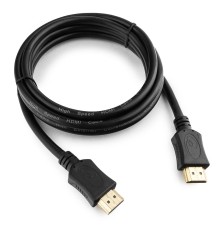 Кабель HDMI Cablexpert 19M/19M, v2.0, серия Light, позол.контакты, экран, 1.5м, черный, пакет (CC-HDMI4L-1.5M)