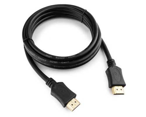 [кабели] Кабель HDMI Cablexpert 19M/19M, v2.0, серия Light, позол.контакты, экран, 1.5м, черный, пакет (CC-HDMI4L-1.5M)