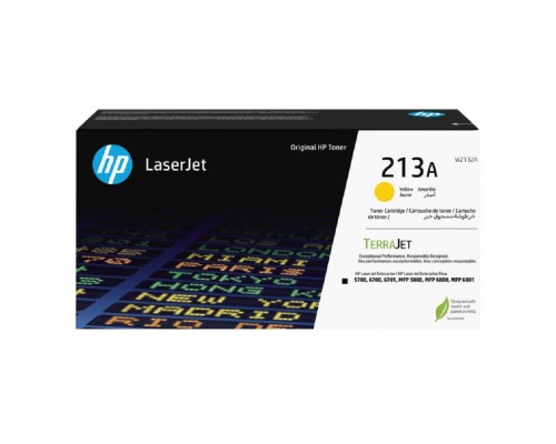 [Расходные материалы] Тонер-картридж/ HP 213A Yellow Original LaserJet Toner Cartridge