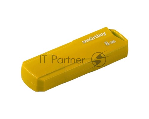 Флеш диск USB SmartBuy 8GB CLUE Yellow (SB8GBCLU-Y)