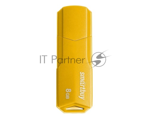 Флеш диск USB SmartBuy 8GB CLUE Yellow (SB8GBCLU-Y)