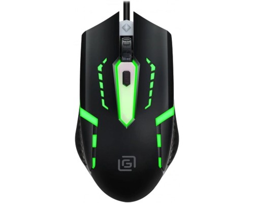 [Мышь] Oklick 398G INSOMNIA black optical (2400dpi) USB for gamer (4but) [1431665]