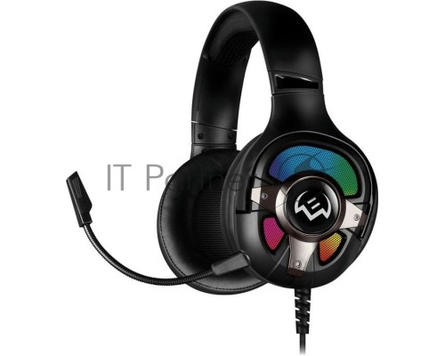 Наушники с микрофоном Sven AP-U1100MV черный 2.2м мониторные оголовье