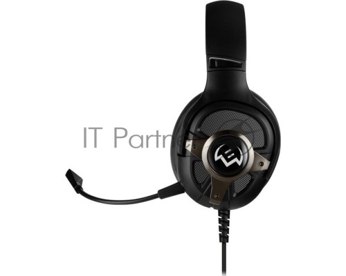 Наушники с микрофоном Sven AP-U1100MV черный 2.2м мониторные оголовье
