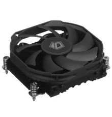Cooler ID-Cooling IS-30A BLACK AM5/AM4 низкопрофильный высота 30mm ( TDP 100W, PWM, 4 тепл.трубки прямого контакта, FAN 92mm) BOX