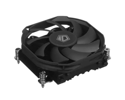 [вентилятор] Cooler ID-Cooling IS-30A BLACK AM5/AM4 низкопрофильный высота 30mm ( TDP 100W, PWM, 4 тепл.трубки прямого контакта, FAN 92mm) BOX