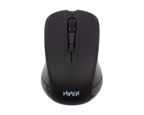 [Мышь] Мышь HIPER беспроводная HOMW-101-BT {1600dpi, черный, 4кнп}