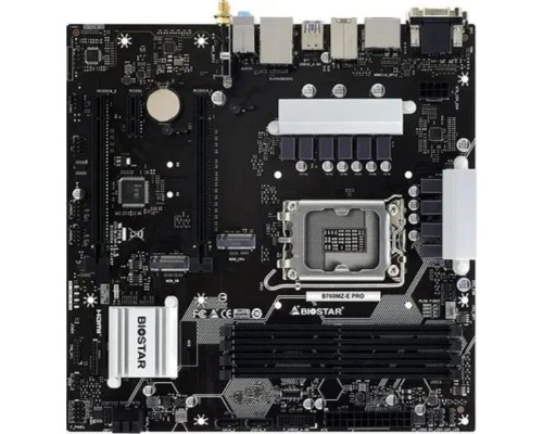 [Материнские платы ] Biostar B760MZ-E PRO {Soc-1700 Intel B760 4xDDR5 mATX AC`97 8ch(7.1) 2.5Gg RAID+VGA}