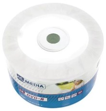 Диски MyMedia DVD-R 4.7Gb 16x Pack wrap (50шт) Color Printable (69202)