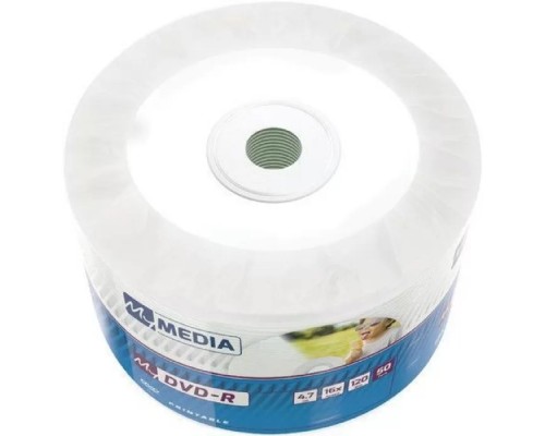[Диск] Диски MyMedia DVD-R 4.7Gb 16x Pack wrap (50шт) Color Printable (69202)